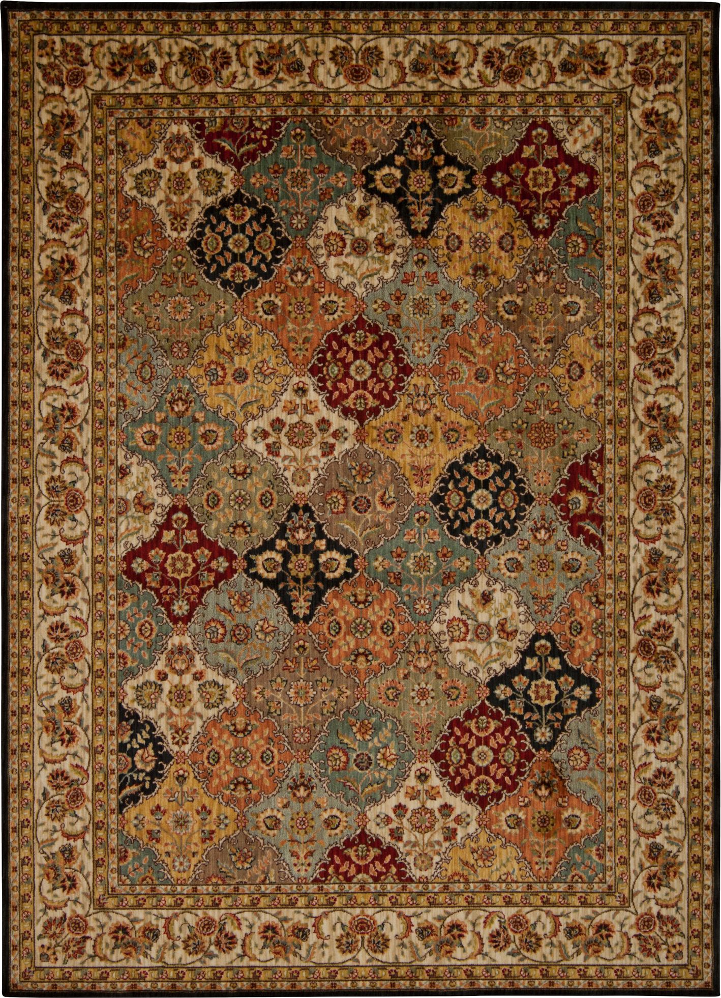 Ancient Times BAB03 Multi-Color Area Rug 