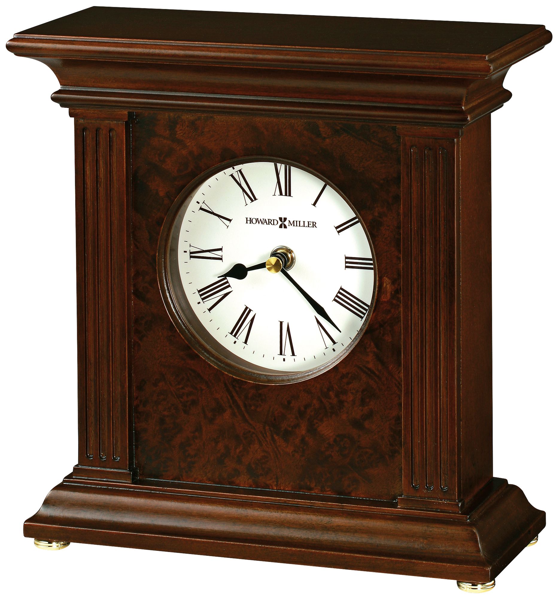 Howard Miller Andover 9 1/4" High Cherry Bordeaux Clock