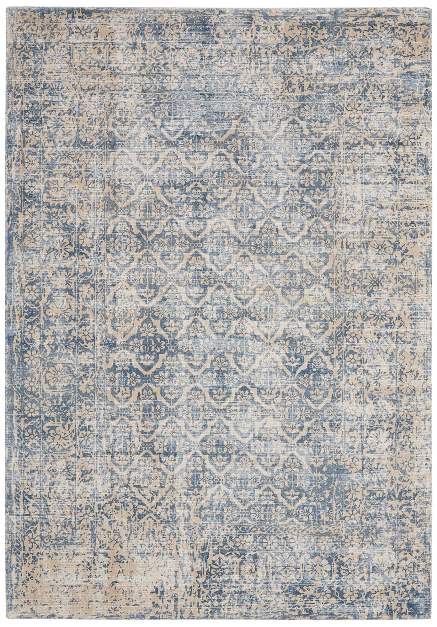 Kathy Ireland Desert Skies DSK04 Blue Area Rug 