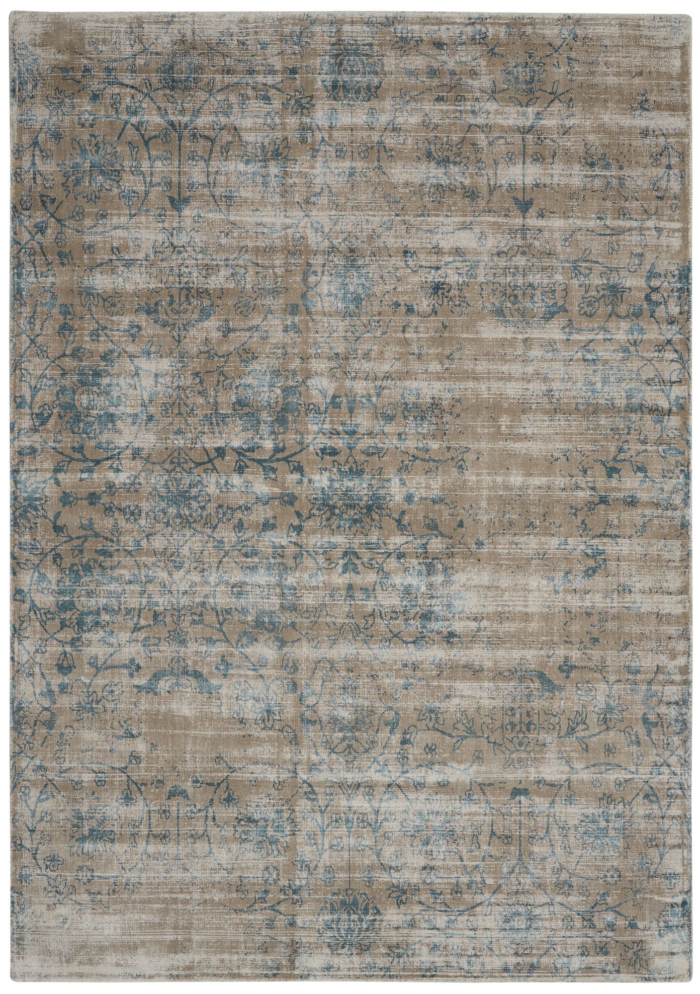 Kathy Ireland Desert Skies DSK06 Teal Rug 