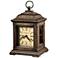 Howard Miller Talia 9 1/4" High Antique Oak Mantel Clock