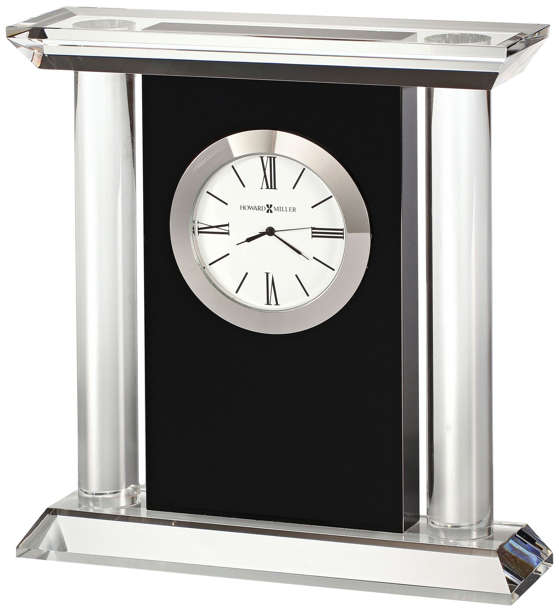Howard Miller Colonnade 6 3/4" High Optical Crystal Clock