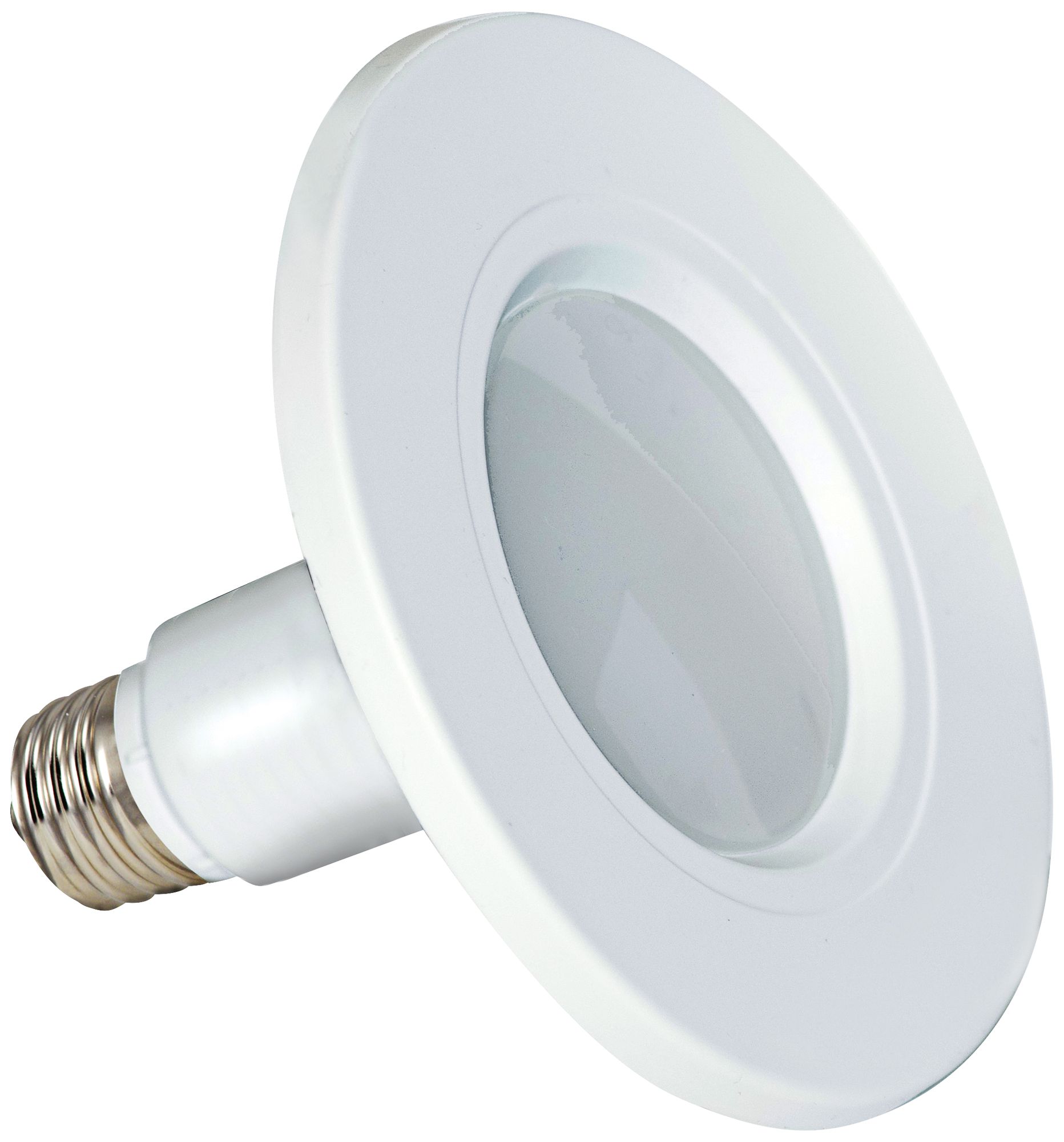 Satco White 5/6" 12 Watt LED Retrofit Recessed Trim 2-Pack