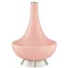 Rustique Warm Coral Gillan Glass Table Lamp