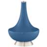 Regatta Blue Gillan Glass Table Lamp