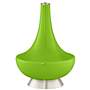Neon Green Gillan Glass Table Lamp