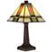 Robert Louis 14 1/4" high Tiffany Morris LED Accent Lamp