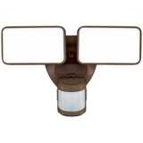Bronze 2500 Lumen Motion-Activated LED Outdoor Security Light