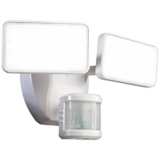 White 2500 Lumen Motion-Activated LED Security Light