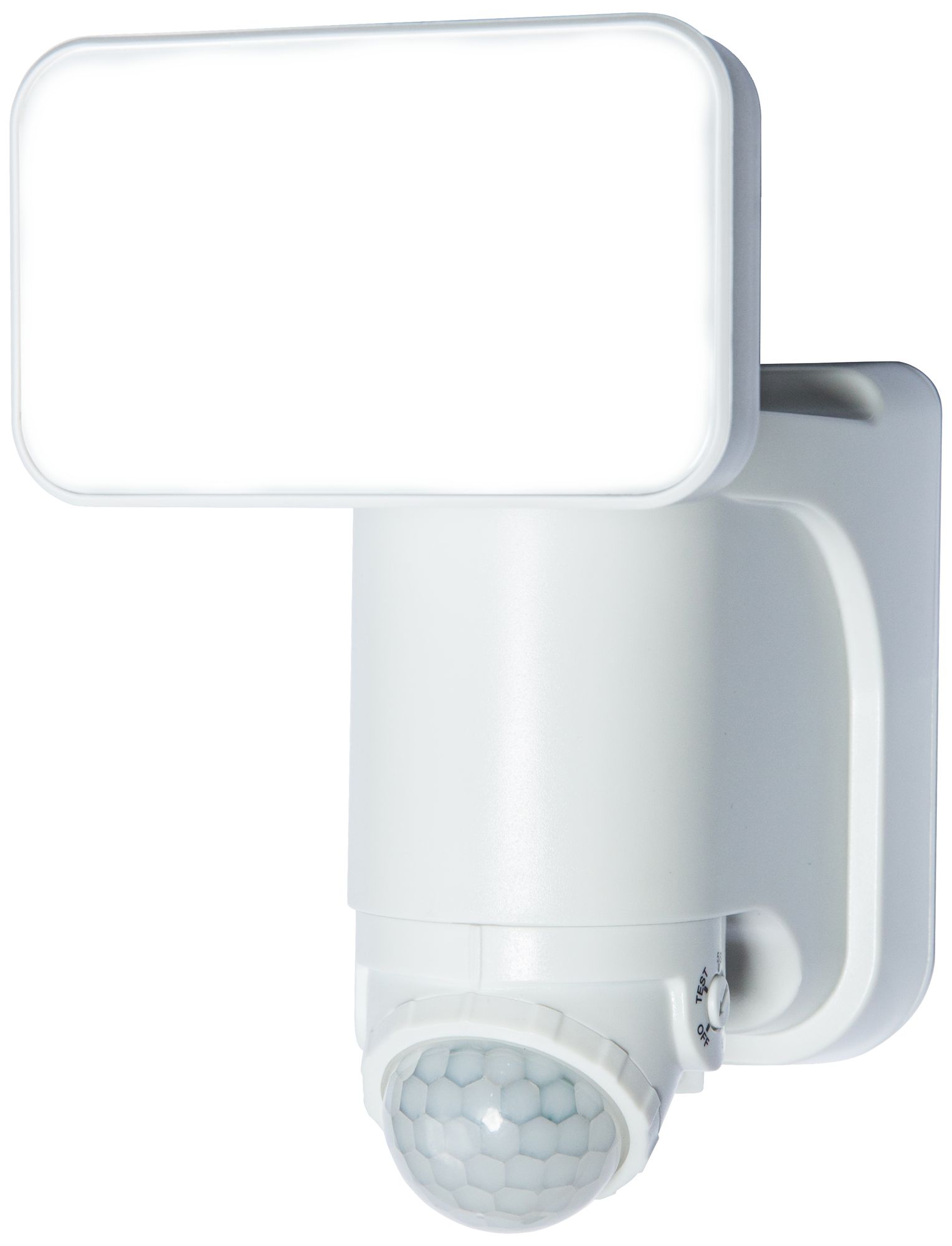 White 300 Lumen Motion-Activated Solar LED Security Light