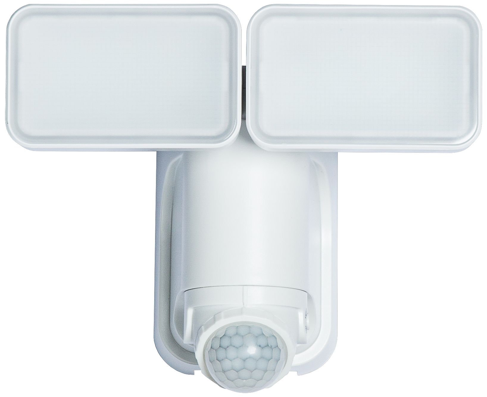 White 600 Lumen Motion-Activated Solar LED Security Light