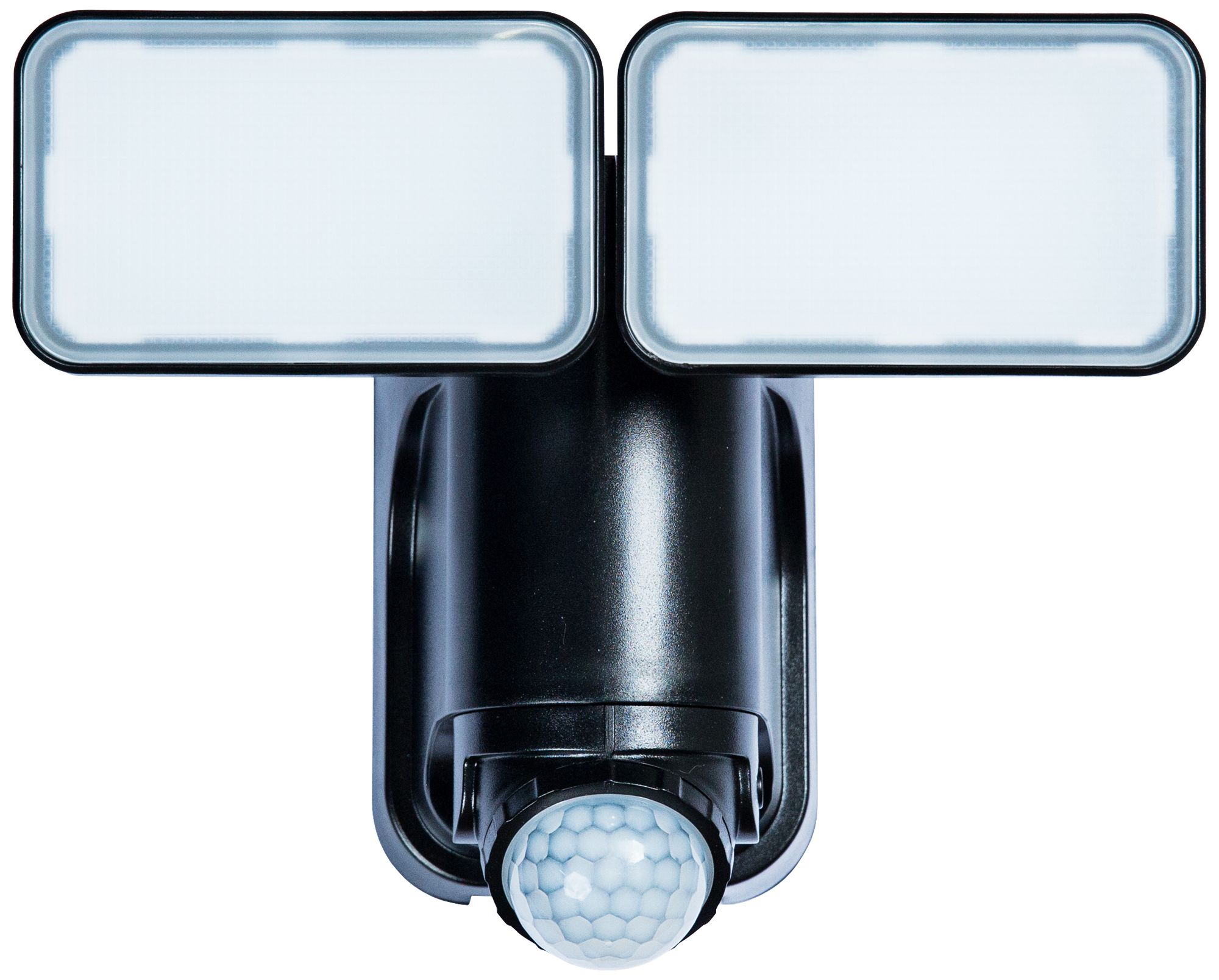 Black 1000 Lumen Motion-Activated Solar LED Security Light