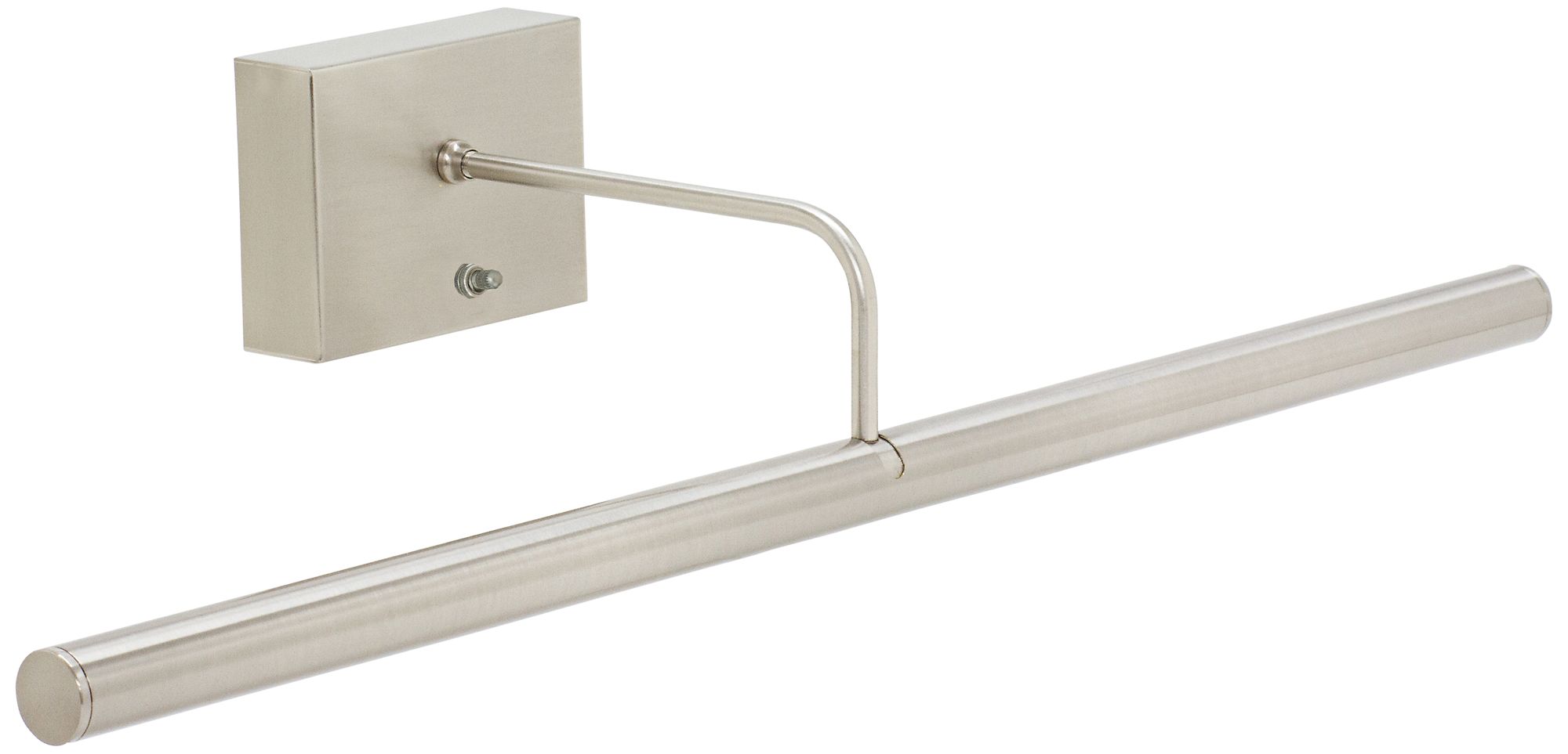 Slim-Line 24" Wide Nickel Battery-Powered LED Picture Light