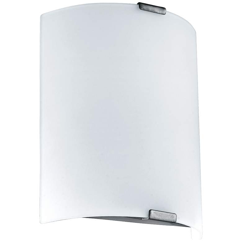 Eglo Grafik 11 1/2&quot; High Silver LED Wall Sconce
