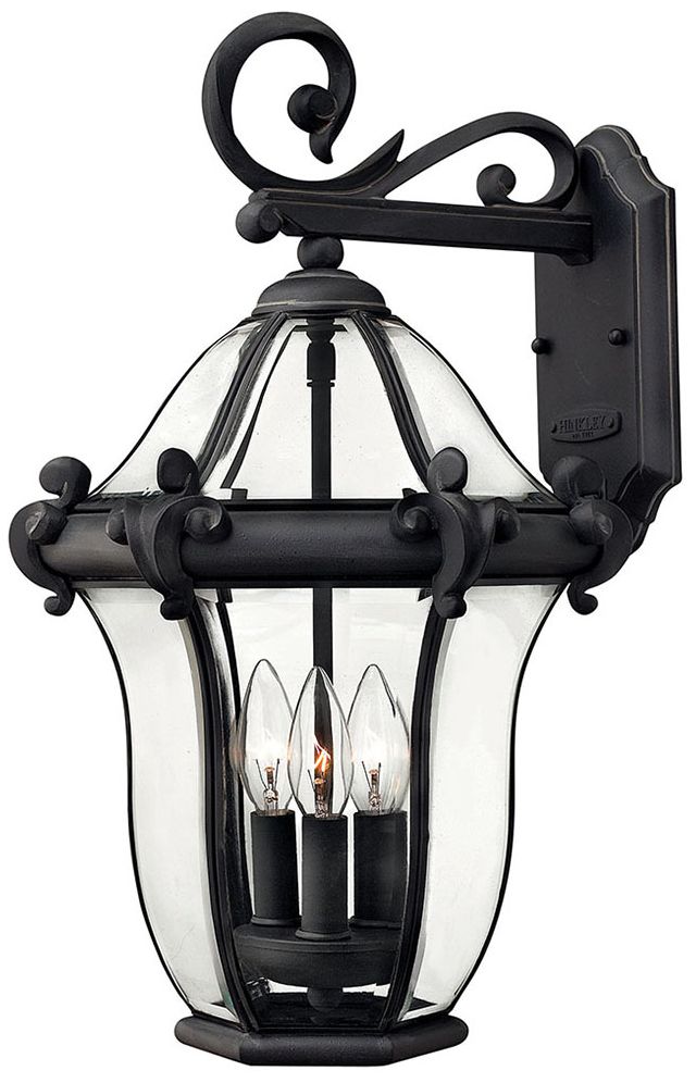 Hinkley San Clemente 21" High Black Outdoor Wall Light