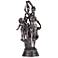 Maiden and Cupid 27" High Accent Sculpture
