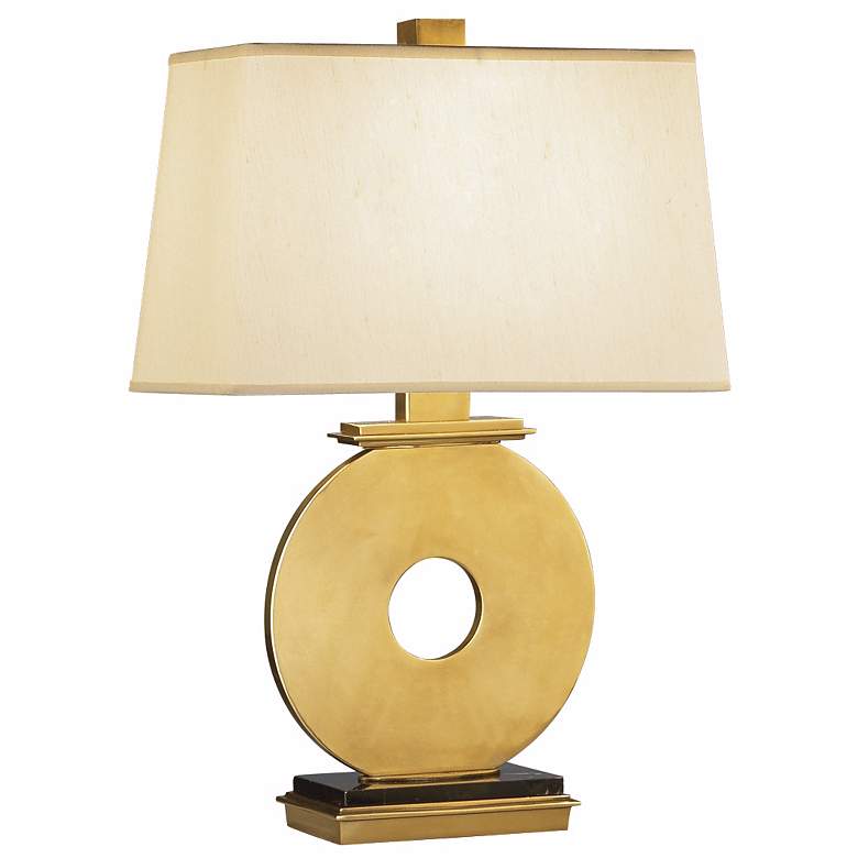 Image 3 Robert Abbey Antique Brass O Table Lamp