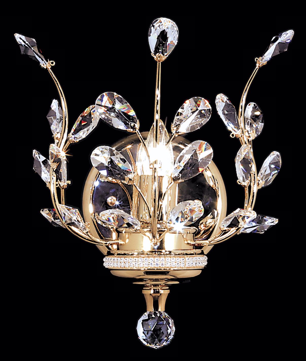 James R. Moder Florale Collection Wall Sconce