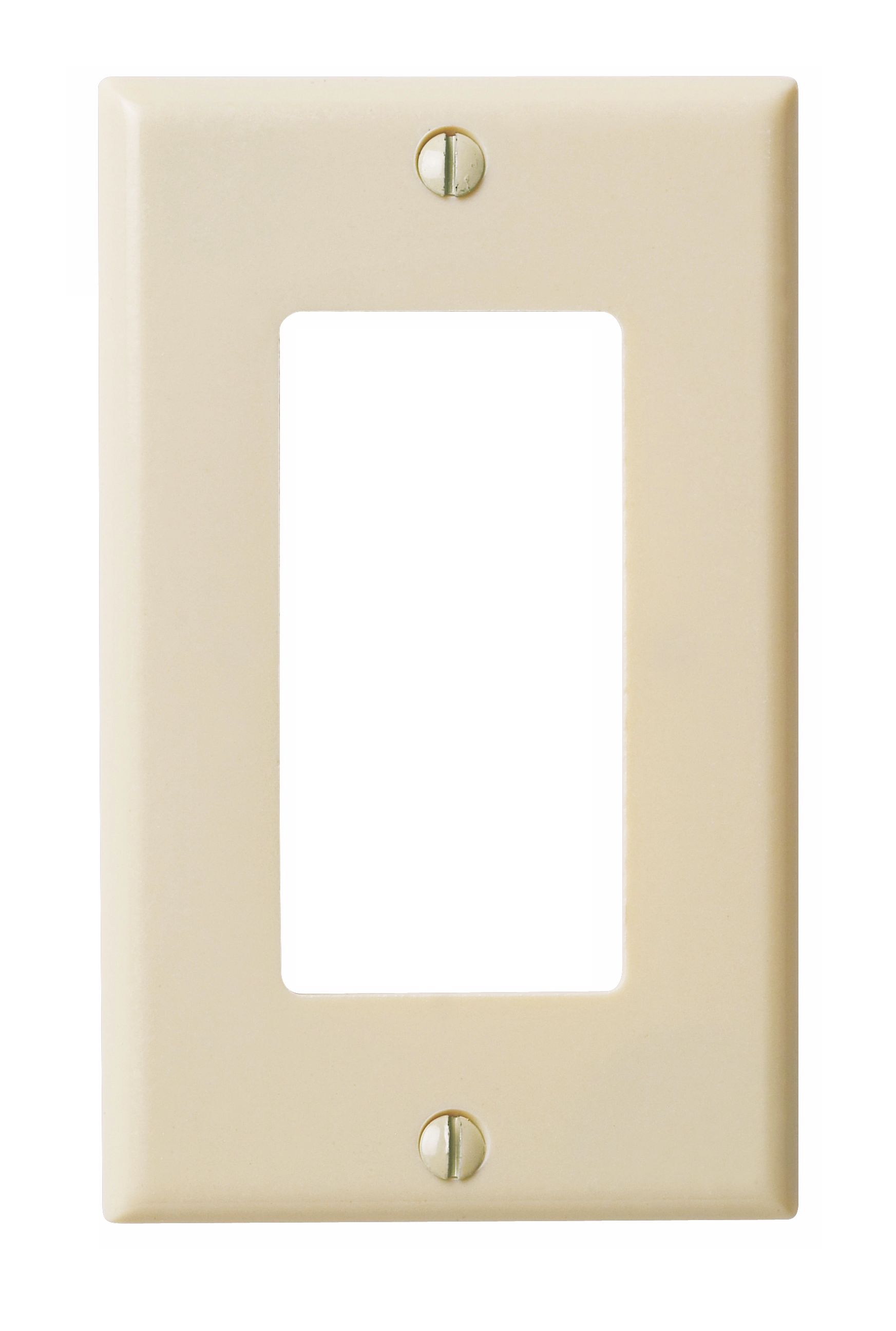Leviton Wall Rocker Faceplate in Ivory