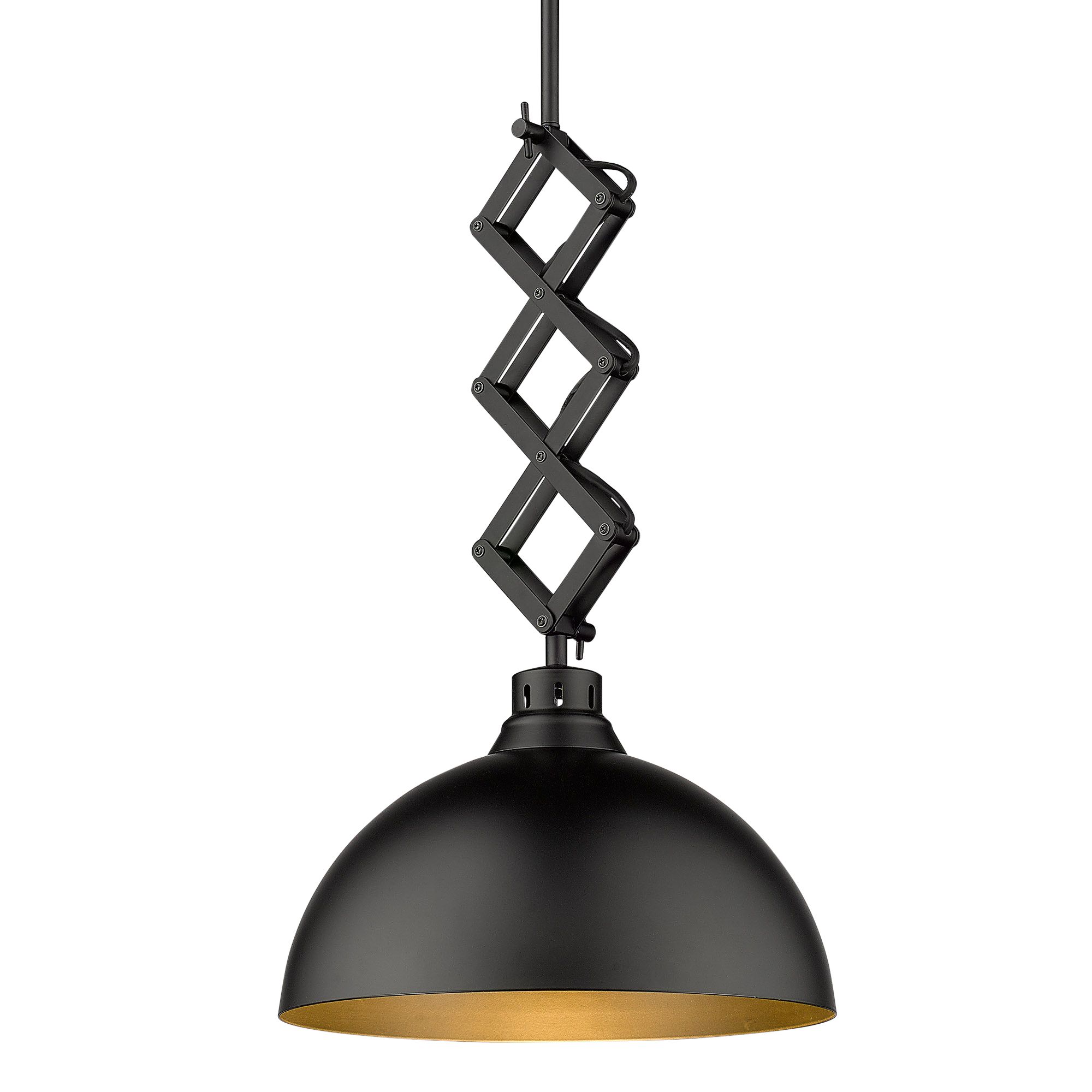 Hawthorn 13 3/4" Wide Matte Black Pendant Light