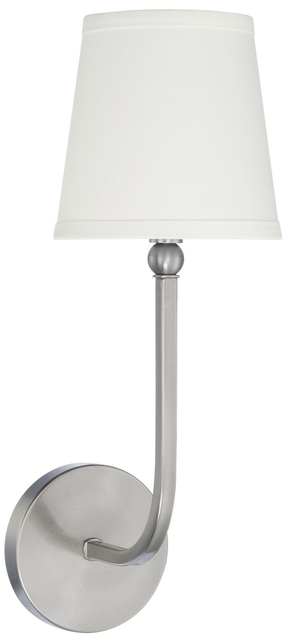 Capital Lighting Dawson 1 Light Sconce Brushed Nickel