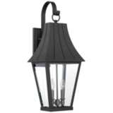 Chateau Grande 24 1/4&quot; High Coal Outdoor Wall Light