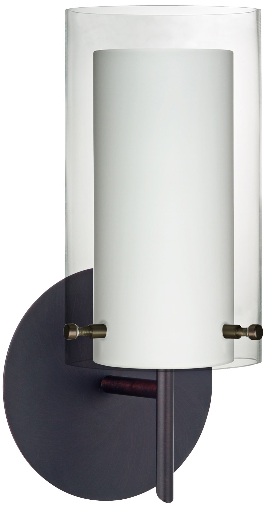 Besa Pahu 10 3/4" High Bronze Wall Sconce