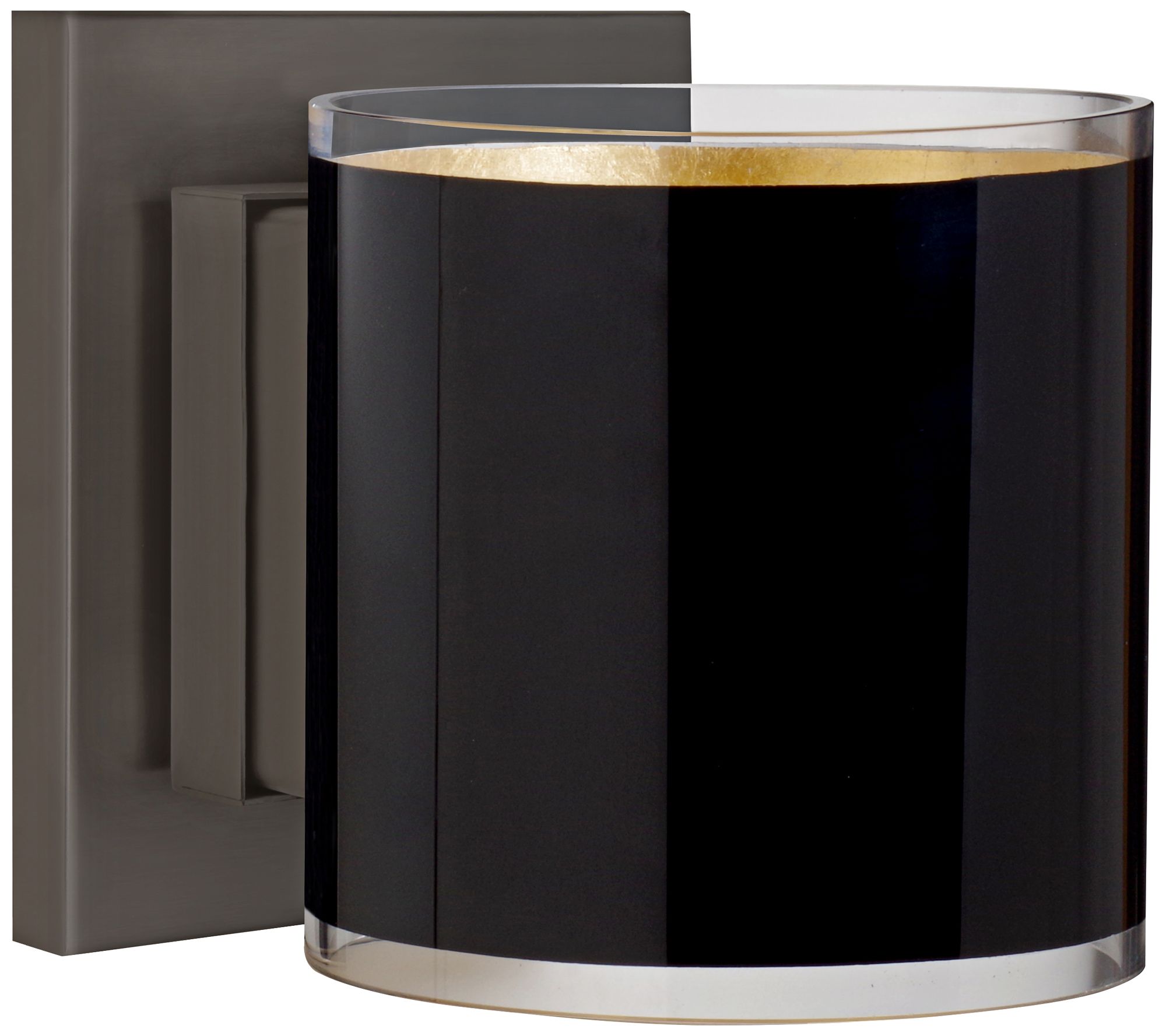 Besa Pogo 5 1/2" High Bronze Wall Sconce