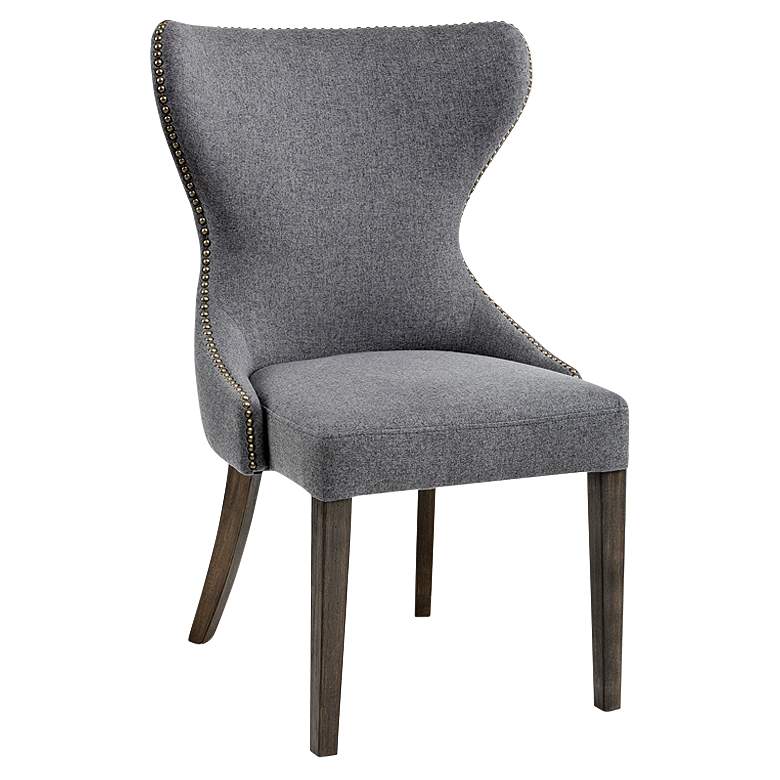 Image 3 Ariana Dark Gray Fabric Dining Chair