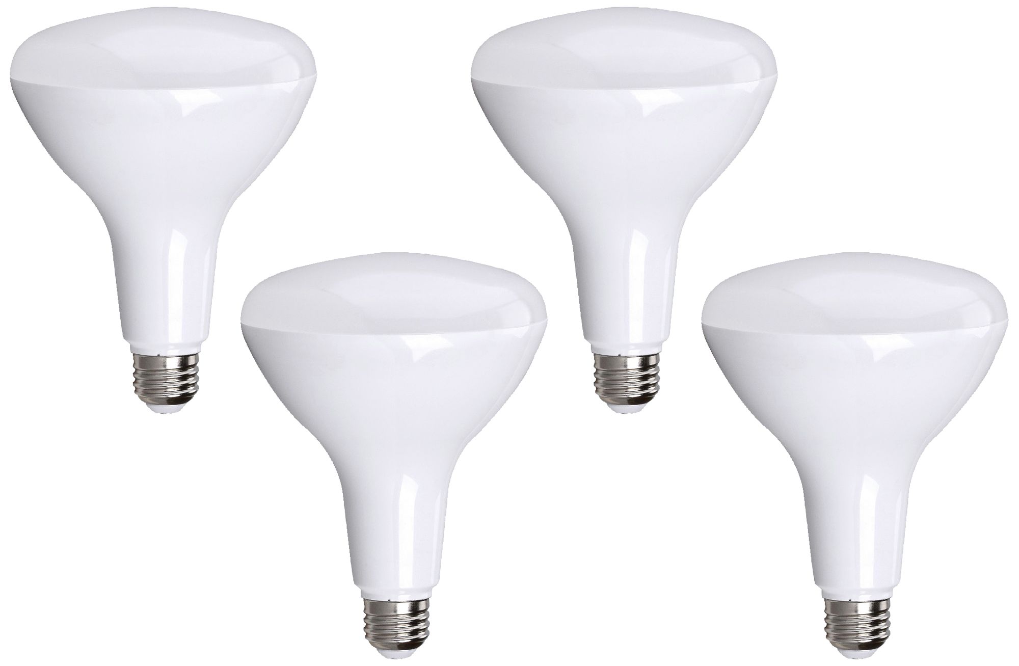 Bioluz 13 Watt BR40 Frosted LED Light Bulb 4-Pack