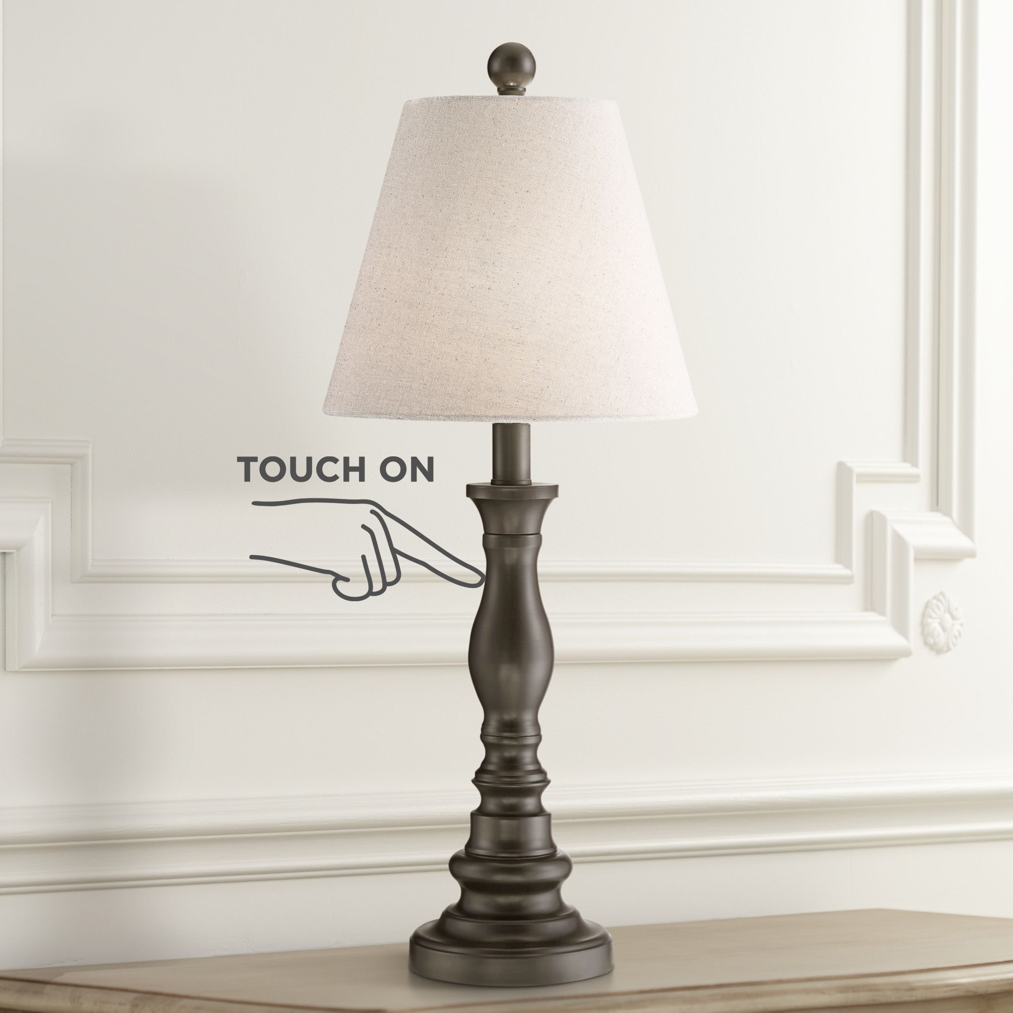 touch on off table lamps