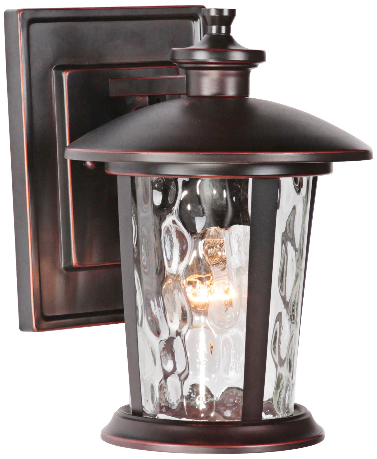 Summerhays 11" High Gilded Oiled Bronze Outdoor Wall Light