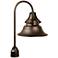 Union 21 1/4" High Gilded Oiled Bronze Outdoor Post Light