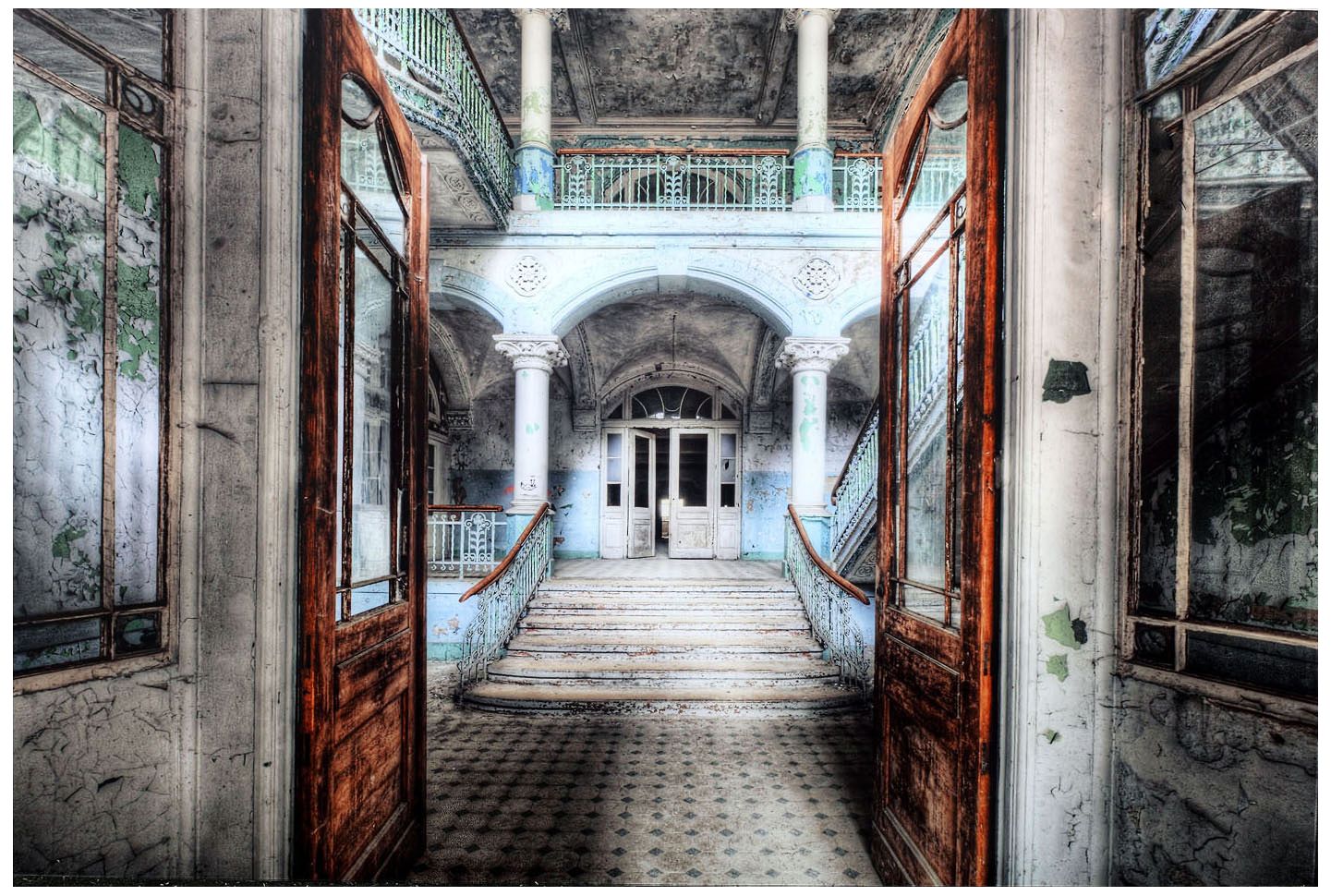 Crestview Collection Atrium 47" Wide Wall Art