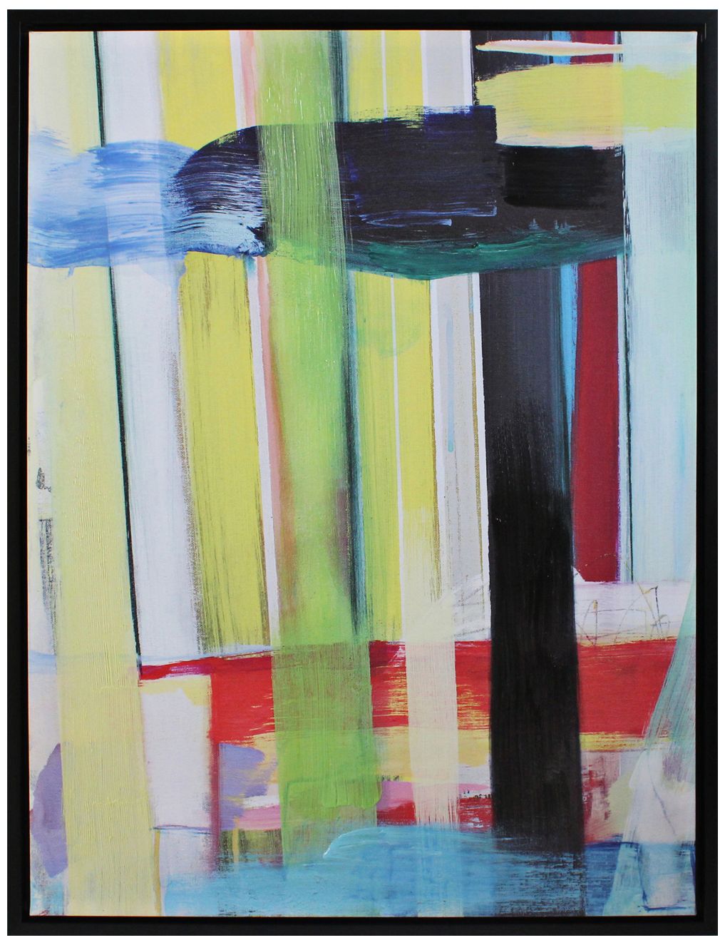 Crestview Collection Galaxy I 40" High Linen Framed Wall Art