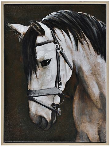 Crestview Collection Gallant 39 1/2"H Oil Painting Wall Art