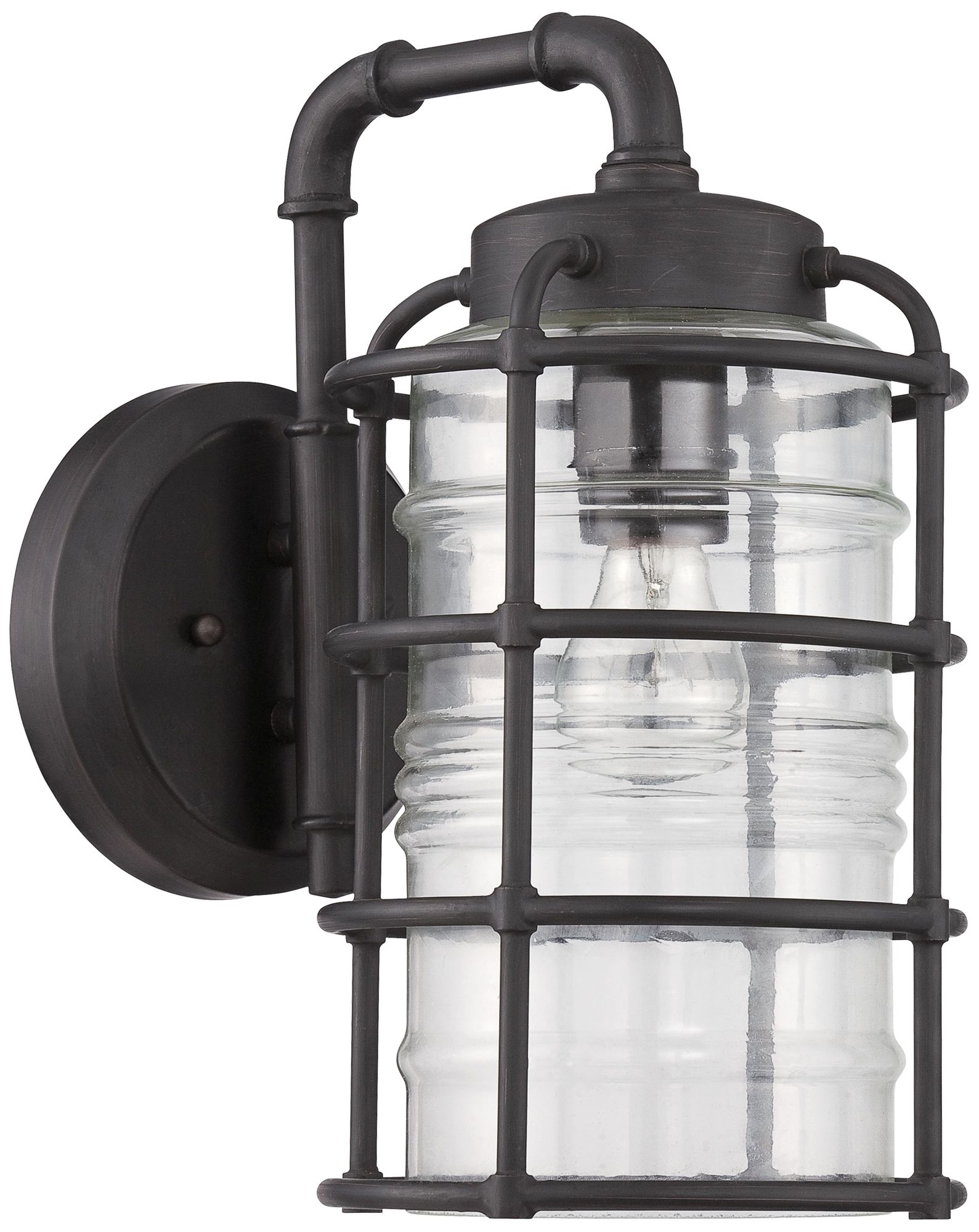 Craftmade Hadley 14" High Aged Brushed Bronze Outdoor Wall Light