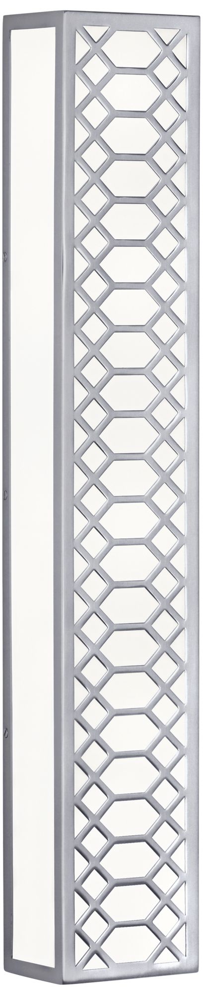 Tucker 30 1/2" High Polished Chrome 4-Light Wall Sconce