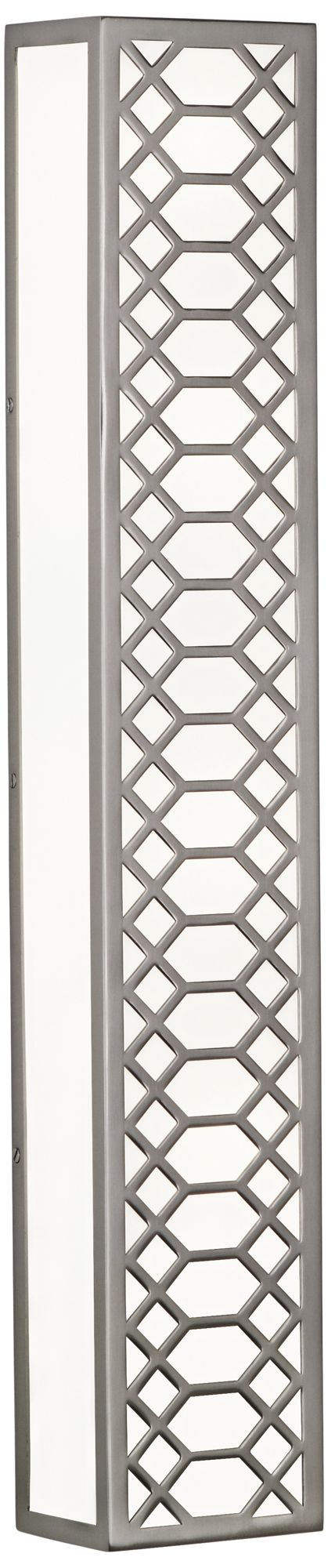 Tucker 30 1/2" High Brushed Nickel 4-Light Wall Sconce