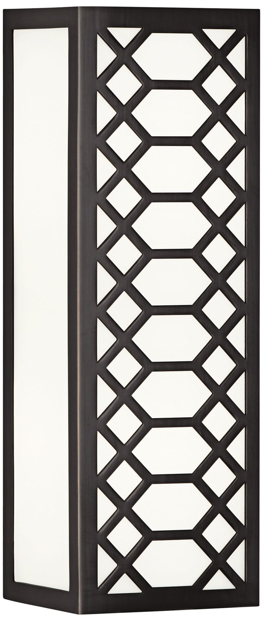 Tucker 14 1/2" High Deep Patina Bronze Wall Sconce