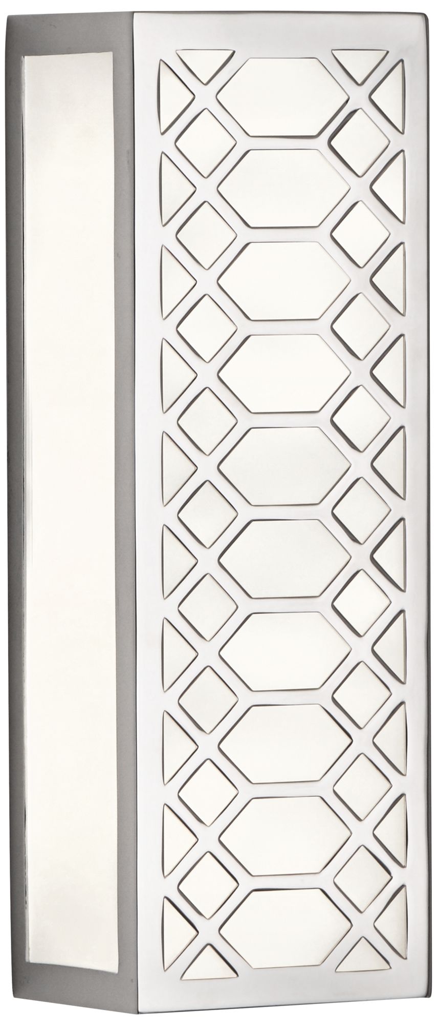 Tucker 14 1/2" High Polished Nickel Wall Sconce