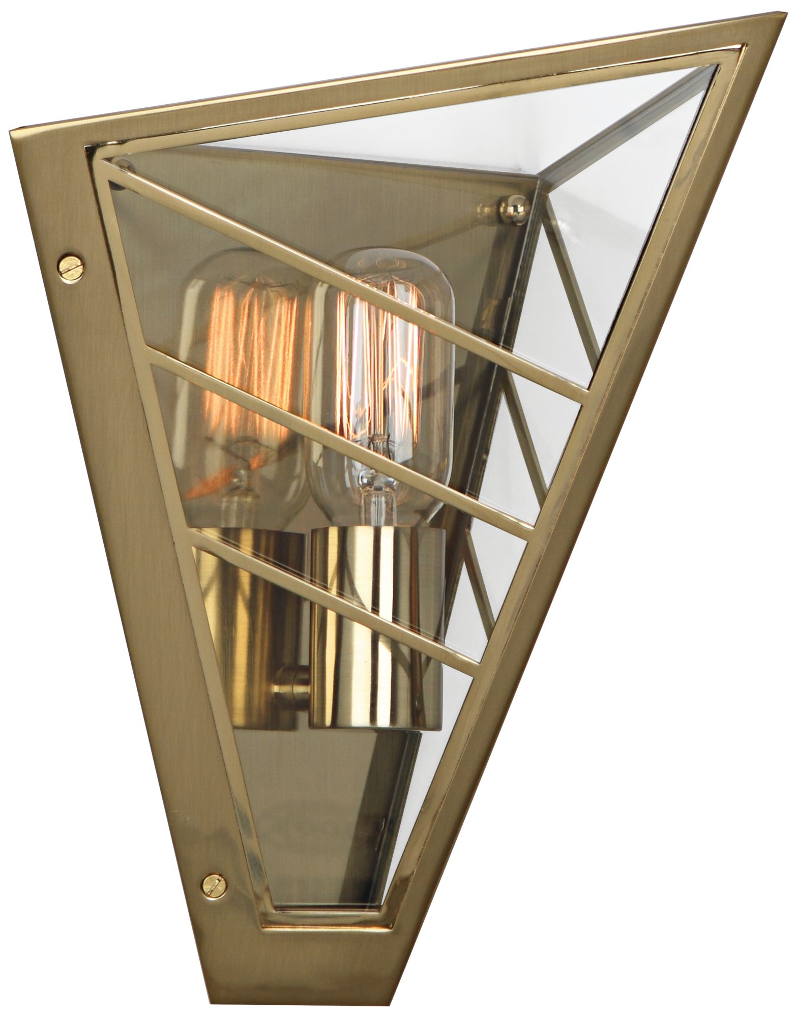 Robert Abbey Octavius 11 1/2" High Antique Brass Wall Sconce