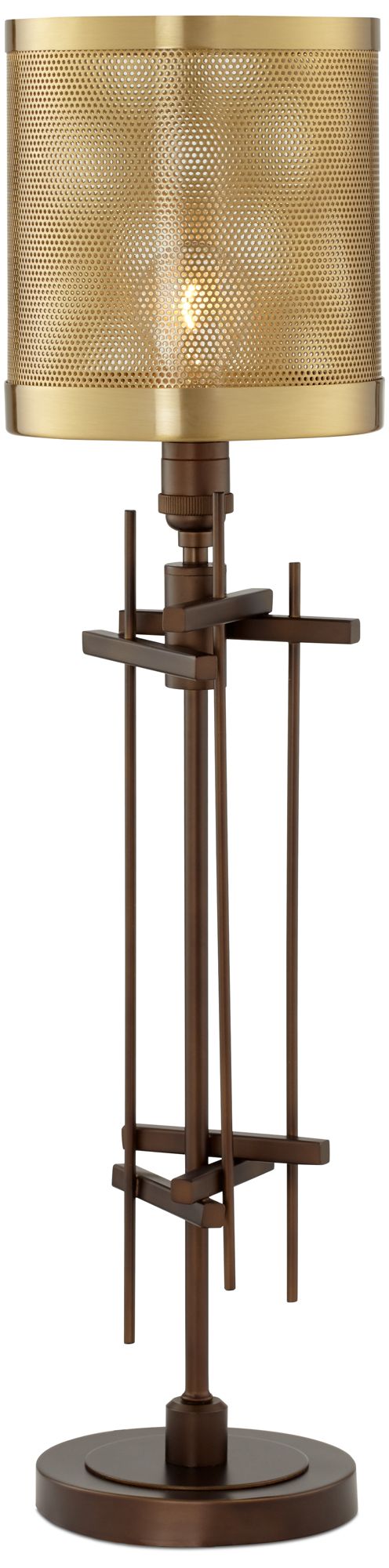 Dezi Oil-Rubbed Bronze Industrial Table Lamp