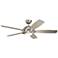 54" Kichler Geno Brushed Stainless Steel LED Ceiling Fan