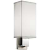 Kichler Santiago 14 1/4&quot;H Nickel and Chrome LED Wall Sconce