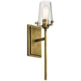 Kichler Alton 22&quot; High Natural Brass Wall Sconce