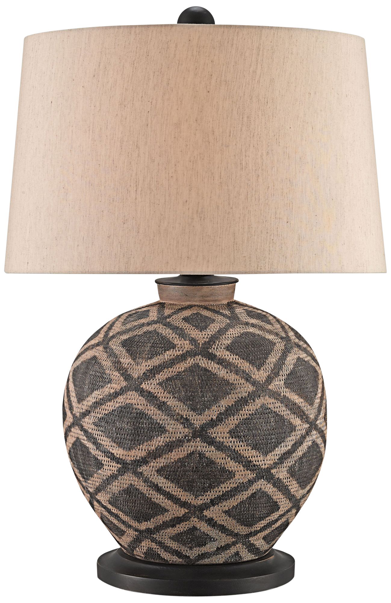 tan table lamps
