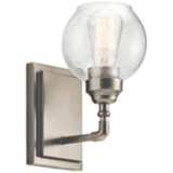 Kichler Niles 10&quot; High Antique Pewter Wall Sconce
