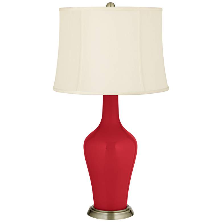 Image 2 Ribbon Red Anya Table Lamp