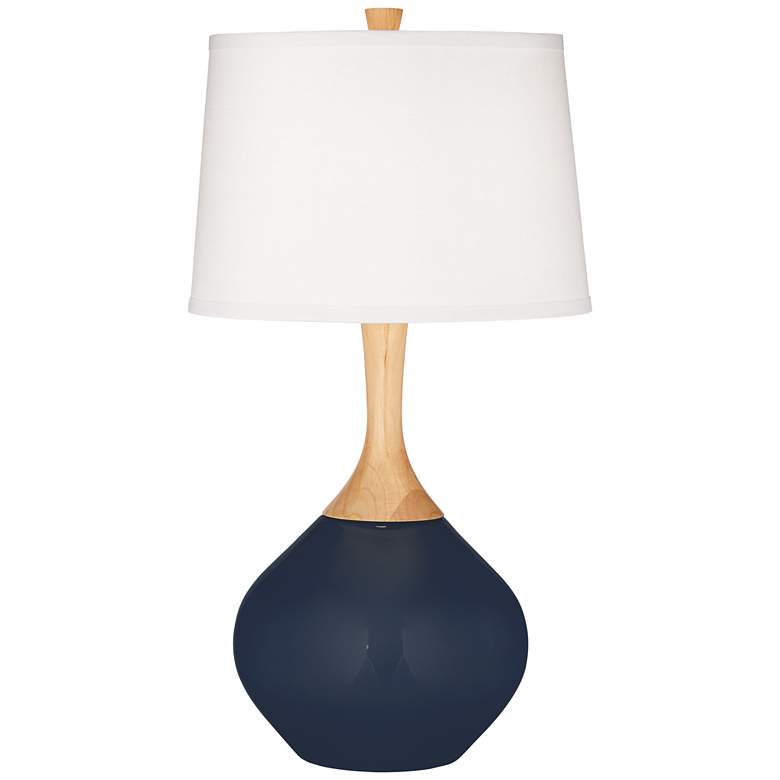 Wexler Naval Blue Modern Table Lamp